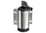 Stainless steel bulkhead base 3 contacts Black cap #OS1100012