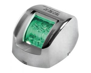 Fanale di via Mouse a LED Verde 112,5° destro 12V 0,4W #OS1103822