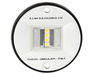 Luce di Via a LED Poppa Bianco 135° Evoled 12V #OS1103914