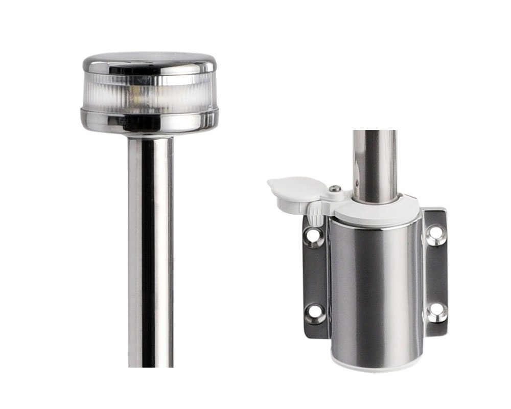 Stainless steel discount light pole