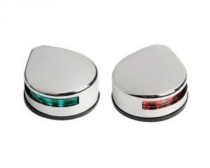 Lateral Evoled bicolour LED navigation light 112,5° left + 112,5° right 12V #OS1104124