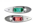 Pair Evoled Eye 112,5° + 112,5° 12V red/green navigations lights #OS1104324