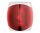 Fanale di via a LED Sphera II Rosso 112,5° sinistro 12/24V 2W #OS1106011