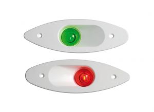 Built-in ABS navigation light green/white  #OS1112912