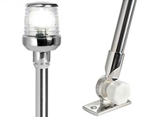 Folding led light pole 360° Stainless steel 60cm   #OS1113012