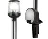 Removable LED light pole with base 100cm Black body #OS1116310
