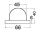 Fanalino di via Verde 112,5° destro 12V 5W #OS1140102