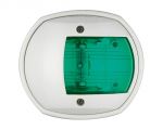 Classic 12 112.5° green navigation light white body #OS1141012
