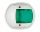 Fanale di via Classic 12 Verde 112,5° destro 12V 10W Bianco #OS1141012
