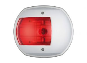 Maxi 20 12V 112.5° red navigation light White body #OS1141111
