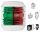 Utility 88 112.5°+112.5° red-green stern navigation light White body #OS1141215