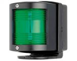 Utility 77 112.5° green navigation light with rear base Black body #OS1141602