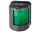 Fanale di via Utility 78 Verde 112,5° destro 24V Nero #OS1141712