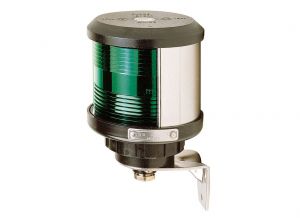 Fanale di via DHR Verde 112,5° destro 24V 25W #OS1142002