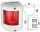 Fanale di via Utility 78 Rosso 112,5° sinistro 12V Bianco #OS1142701