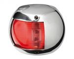 Compact 112.5° red LED left side navigation light AISI16 body #OS1144601
