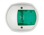 Compact 112.5° green LED right side navigation light White body #OS1144812