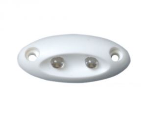 Mini luce di cortesia 2 LED 12V 0,23W 4Lm Luce Bianca #OS1317701