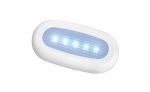 Luce di cortesia 5 LED Blu 12V 0,4W 11,4Lm #OS1317832