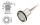 Luce di cortesia LED da incasso Bianca 12V 0,2W 12,5Lm #OS1318311