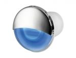 Luce di cortesia 2 LED da incasso tonda Blu 12V 0,4W 4Lm #OS1318812