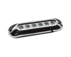 Faro subacqueo 6 LED Blu 12/24V 6x3 W 390Lm #OS1328106