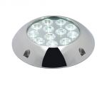 Faro subacqueo 12 LED Bianchi 12/24V 3A 2400Lm 12x3W #OS1329801