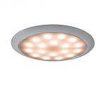 LED Day/Night ceiling light Flush mount version Chrome plated finish ring #OS1340812