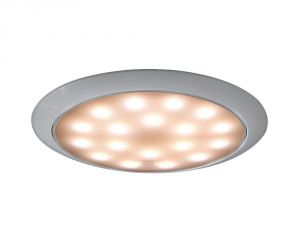 LED Day/Night ceiling light Flush mount version Chrome plated finish ring #OS1340812