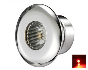 Micro LED ceiling light 12/24V 1W Red light #OS1342912