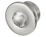 Recess LED ceiling light 12/24V 1W White light colour 3000K #OS1342990