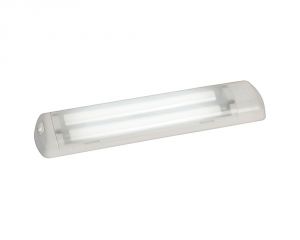 Fluorescent light 12,8V 16W ON-OFF Switch White finish #OS1355612