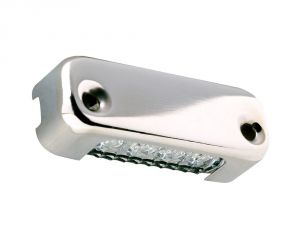 Luce di cortesia Attwood 4 LED 12V 1W Luce Bianca L.42mm Verticale #OS1363440