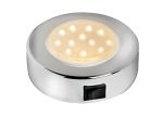 Sun 12 LED chrome plated ceiling light 8/30V 2,4W White light 3000K #OS1383120