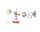 Luce bianca di cortesia per armadi e stipetti 12V 4W #OS1389300