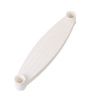 Lalizas plastic spre step ladder with tube D.25mm White colour #LZ50160
