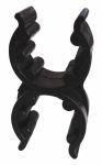 Black nylon double clip D.18/25mm Black colour #N30610600659