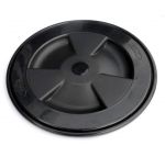 Screw-on inspection hatch cover D.143mm Black #LZ43910