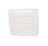 Presa aria quadrata Top Line 92x92mm in plastica bianca LZ47063
