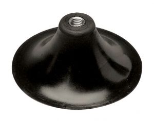 Rubber base for flagpole Black colour #LZ43237