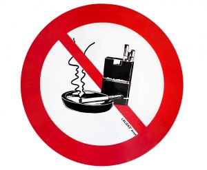 No smoking sticker - D.135mm #N31812621801