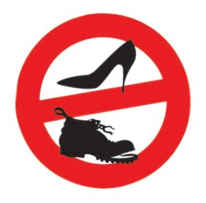 No shoes sticker D.135mm #N31812621803