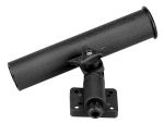 Articulated fishing rod holder with 2 bases: recess/wall mount Inernal D.40mm Black #N30413004967