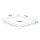 Single Floating cushion white 40x40cm #LZ11511