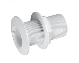 Plastic threaded thru deck fitting 81mm #N42038201718