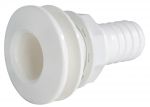 Plastic through hull fitting Hose D.30mm White colour #N42038201734