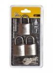 Set 3 SeaLock Arch padlocks 30 mm Shackle H.17mm 3 keys #N60443503806