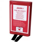 Coperta antincendio 100x100cm in contenitore PVC da diporto #LZ70448