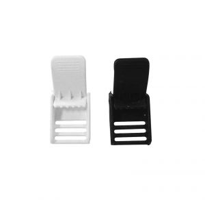 Plastic movable buckle Suitable for straps/belts up to 30 mm White colour #N10900902779B