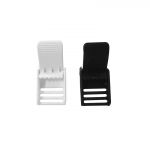 Plastic movable buckle Suitable for straps/belts up to 30 mm Black colour #N10900902779N